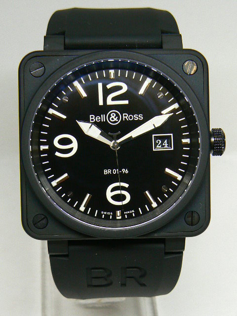 BELL & ROSS 01-96 46mm x 46mm BIG DATE