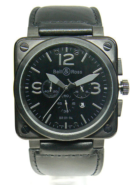 BELL & ROSS BR01-94 PHANTOM DIAL CHRONO 46x46mm